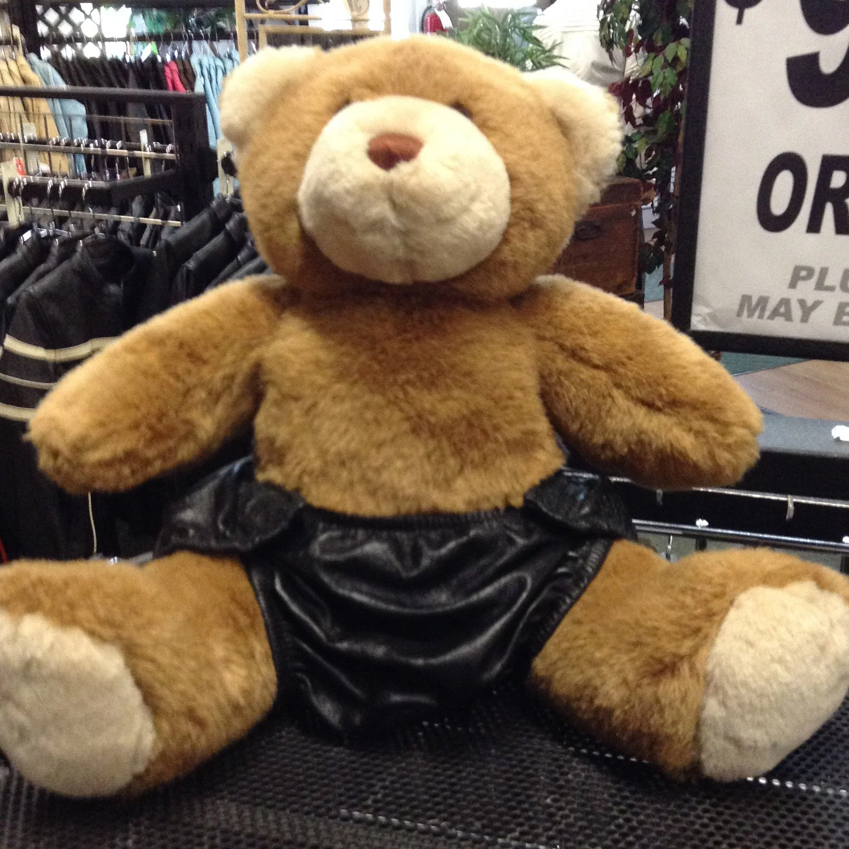 Genuine Leather Diaper Cover #A604DC - Image 4