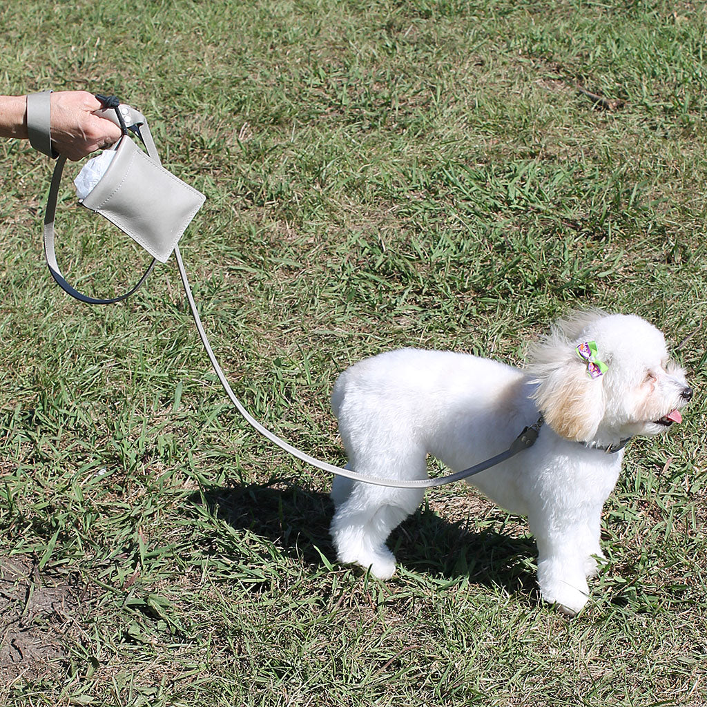 Soft 1" Wide Cowhide Leather 6' Dog Leash #DC2409LEASH - Image 3